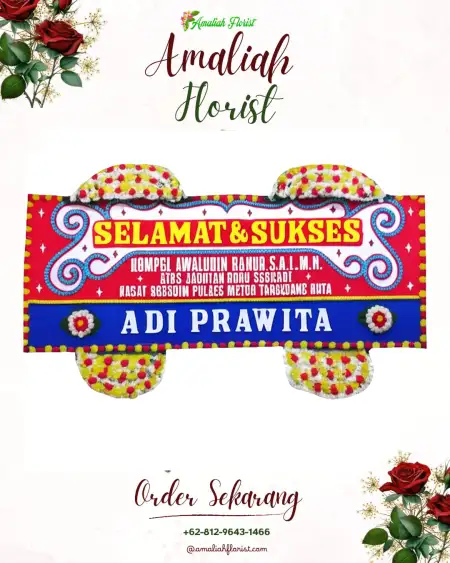 Papan Bunga Ucapan Selamat Jogonayan